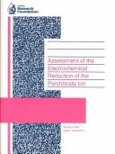Assessment of the Electrochemical Reduction of Perchlorate Ion