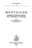 Montaigne, Apologie de Raimond Sebond