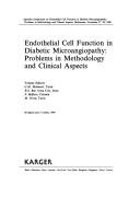 Endothelial Cell Function in Diabetic Microangiopathy