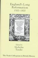England's long reformation, 1500-1800