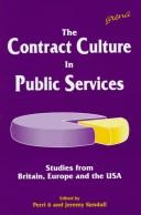 The contract culture in public services
