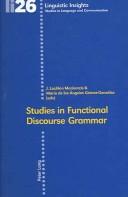 Studies in functional discourse grammar