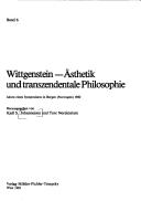 Wittgenstein, As̈thetik und transzendentale Philosophie