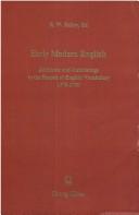 Early modern English