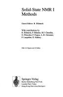 Solid state NMR