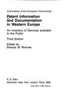 Patent Information and Documentation in Western Europe