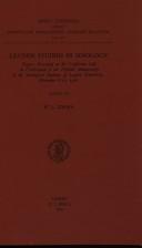 Leyden studies in sinology