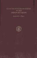 Selected Studies on Ritual in the Indian Religions