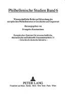 Byzantinische Stoffe und Motive in der europäischen Literatur des 19. und 20. Jahrhunderts