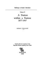 A nation within a nation, 1877-1937
