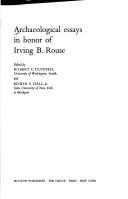 Archaeological essays in honor of Irving B. Rouse