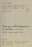 Energy and Development in Southern Africa