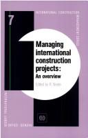 Managing International Construction Projects