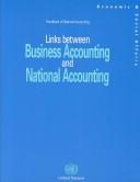 Links between business accounting and national accounting
