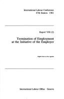 Termination of employment at the initiative of the employer