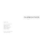Fairweather (Art & Australia Monograph)