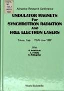 Undulator magnets for synchrotron radiation and free electron lasers