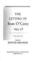 Letters of Sean O'Casey, 1910-1941