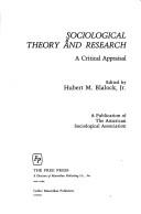 Sociological Theory and Research