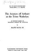 The Awntyrs off Arthure at the Terne Wathelyn