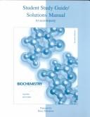 Course ready notes to accompany Biochemistry