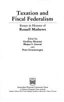 Taxation and fiscal federalism