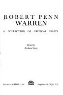 Robert Penn Warren: A Collection of Critical Essays