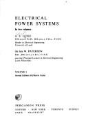 Electrical Power Systems, Vol. 1