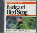 Peterson Field Guide to Backyard Bird Song