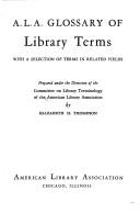 Glossary of Library Terms