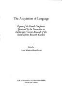 The Acquisition of Language