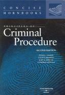 Principles of Criminal Procedure
