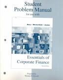 Student Problem Manual to Accompany Essentials of Corporate Finance