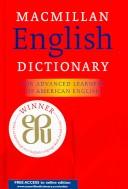 Macmillan English dictionary for advanced learners of American English
