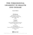 The Periodontal Ligament in Health and Disease