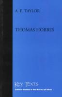 Thomas Hobbes (Key Texts)