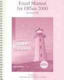 Excel Manual T/A Elementary Statistics