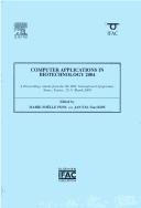 Computer Applications in Biotechnology 2004