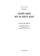 Customer Contact with the Benefits Agency
