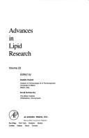 Advances in Lipid Research