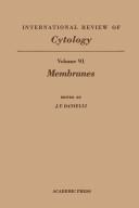 Membranes (International Review of Cytology)