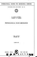 Physiological Fluid Mechanics