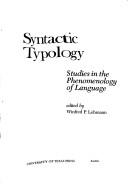 Syntactic Typology