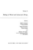 Biology of mood and antianxiety drugs