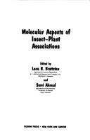 Molecular Aspects of Insect-Plant Associations