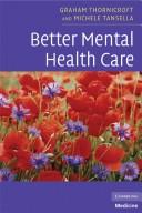 Better mental health care