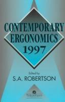 Contemporary Ergonomics 1997