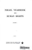 Israel Yearbook on Human Rights 1971 (Israel Yearbook on Human Rights)
