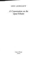 Conversation on the Quai Voltaire