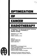 Optimization of Cancer Radiotherapy
